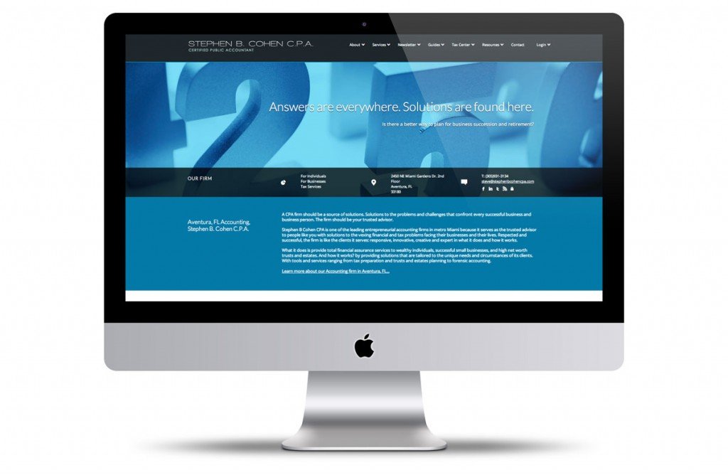 vortex-miami-web-design-stephen-b-cohen-cpa